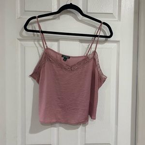 Cropped Spaghetti-Strap